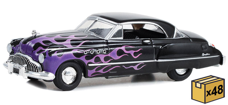 Greenlight 30432-MASTER 1/64 Scale Flames The Series - 1949 Buick Roadmaster Hardtop