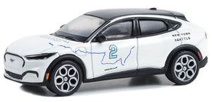 Greenlight 30438 1/64 Scale 2021 Mustang Mach-E - New York to Seattle