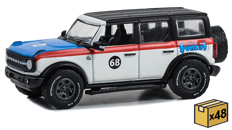 Greenlight 30447-MASTER 1/64 Scale Summit Racing #68 - 2022 Ford Bronco Black