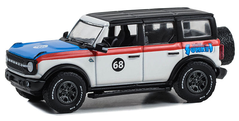 Greenlight 30447 1/64 Scale Summit Racing #68 - 2022 Ford Bronco Black