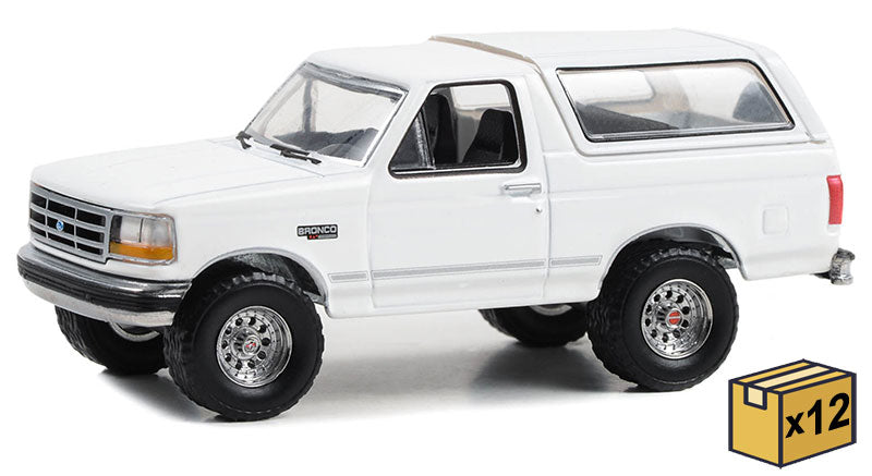 Greenlight 30452-CASE 1/64 Scale 1993 Ford Bronco XLT