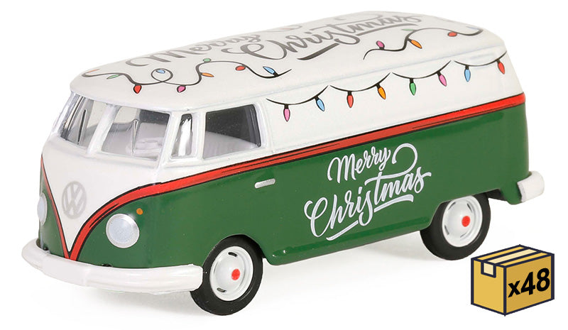 Greenlight 30484-MASTER 1/64 Scale Christmas 2024 - Volkswagen Type 2 Panel Van