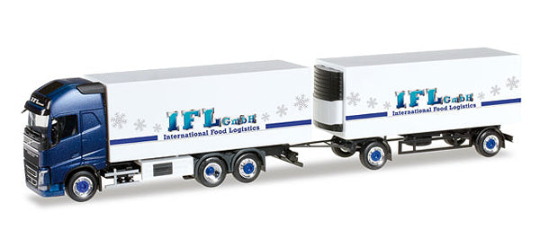 Herpa 305822 1/87 Scale IFL Koln - Volvo FH GL XL Refrigerated