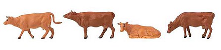 Faller 180235 HO Scale Cows with Sound Module and Speaker -- pkg(4)