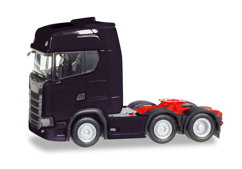 Herpa 307543BLK 1/87 Scale Scania CR 20 HD 6x2 Rigid