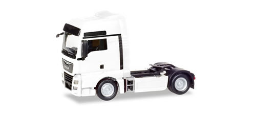Herpa 308304 HO Scale MAN TGX XXL Euro 6C Tractor Only - Assembled -- White