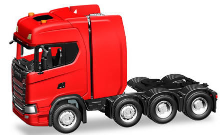 Herpa 308601 HO Scale Scania CS HD Tractor Only - Assembled -- Various Standard Colors