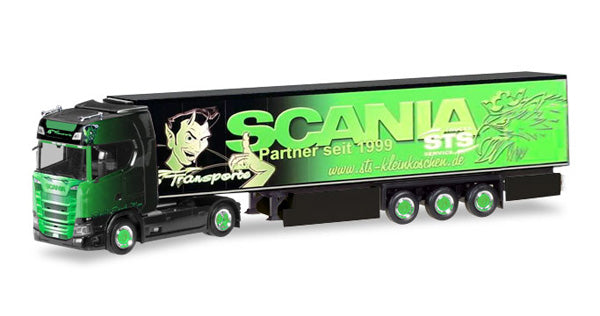 Herpa 309370 1/87 Scale GS Transporte - Scania CS High Roof