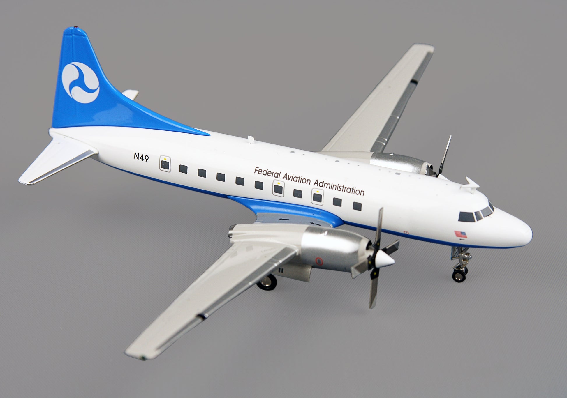 Gemini Jets 1/200 G2FAA253 Gemini200 Faa Cv580 1/200 Reg#N49