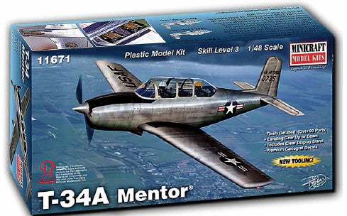 Minicraft 11671 1/48 T34A Mentor Aircraft