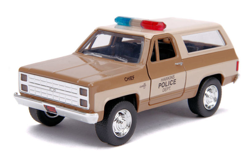 Jada Toys 31114 Scale Hawkins Police Dept - Hopper's Chevy Blazer