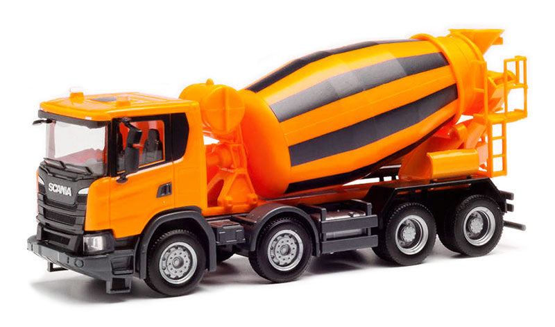 Herpa 312424 1/87 Scale Scania CG 17 4-Axis Concrete Mixer