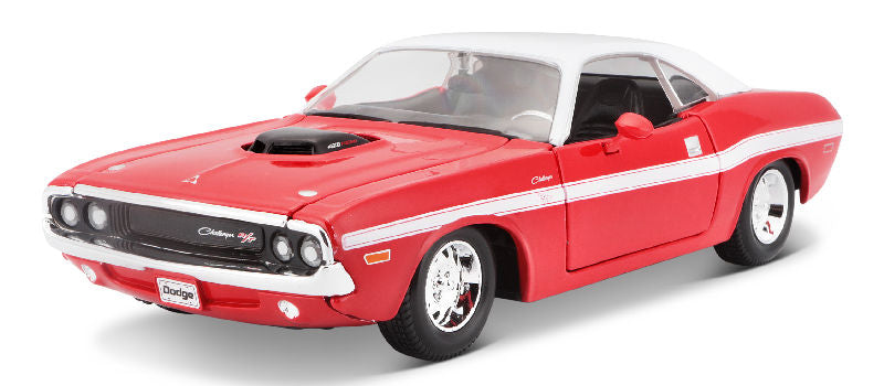 Maisto 31263R 1/24 Scale 1970 Dodge Challenger R/T Coupe