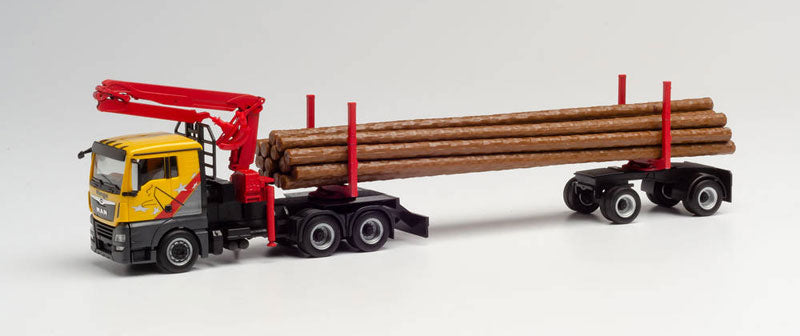 Herpa 312998 1/87 Scale MAN TGX Log Truck