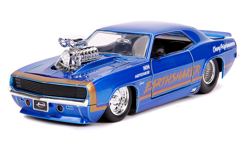 Jada Toys 31323 1/24 Scale Earthshaker - 1969 Chevrolet Camaro BigTime Muscle METALS
