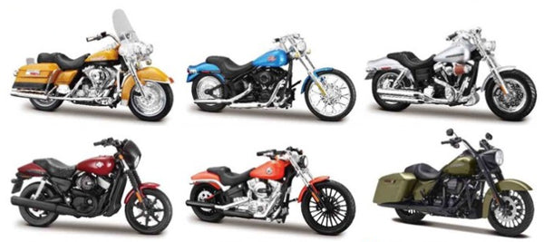 Maisto 31360AJ-SET 1/18 Scale Harley-Davidson Series 36 - 6-Piece SET