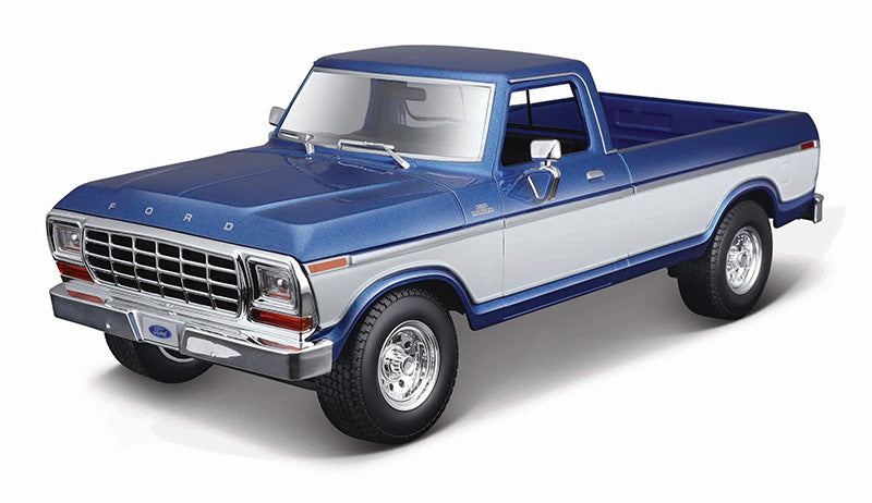 Maisto 31462BLWT 1/18 Scale 1979 Ford F1 Pickup Truck