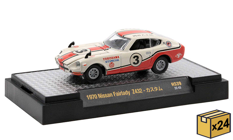 M2Machines 31500-HS39-MSTR 1/64 Scale Yokohama - 1970 Nissan Fairlady S432