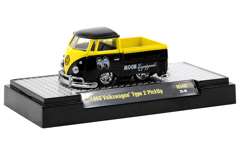 M2Machines 31500-HS40 1/64 Scale Mooneyes - 1960 Volkswagen Single Cab Truck Special