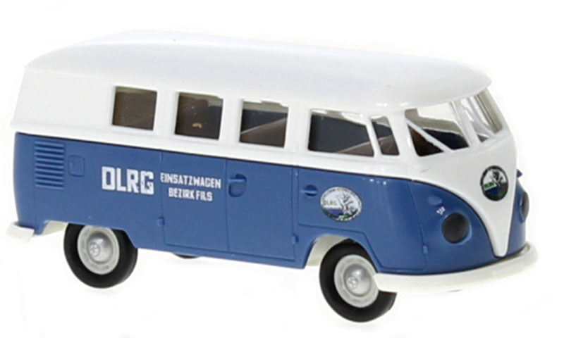 Brekina 31621 1/87 Scale DLRG Fils - 1960 Volkswagen T1b Transporter high
