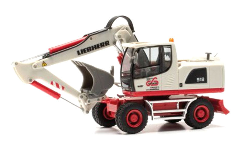 Herpa 316491 1/87 Scale Schlenter Aachen - Liebherr A 918 Wheeled Excavator