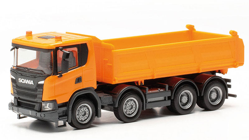 Herpa 316996 1/87 Scale Scania XT17 Meiler 3-Way Dump Truck