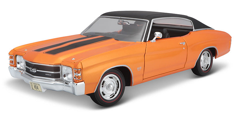 Maisto 31890OR 1/18 Scale 1971 Chevrolet Chevelle SS454 Sport Coupe