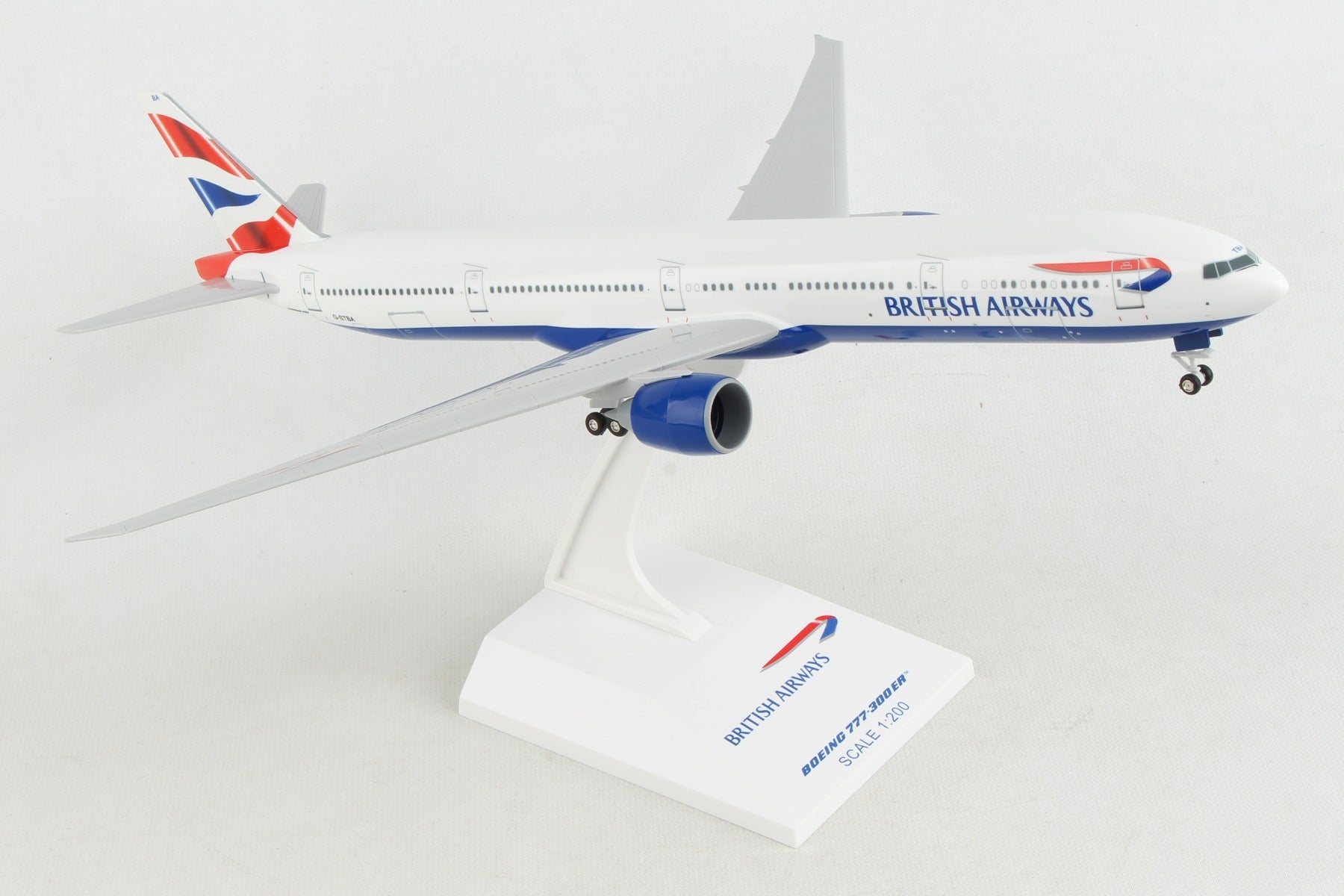 Skymarks SKR661 Skymarks British 777-300Er 1/200 W/Gear Reg G-Stbc