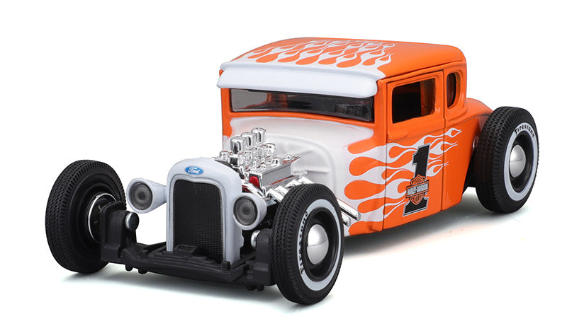 Maisto 32175OR 1/24 Scale Harley-Davidson - 1929 Ford Model A