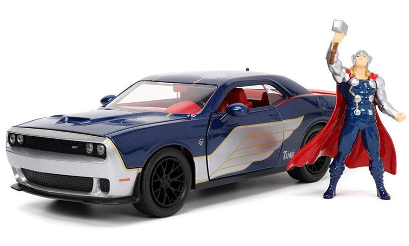 Jada Toys 32186 1/24 Scale Thor - 2015 Dodge Challenger HC