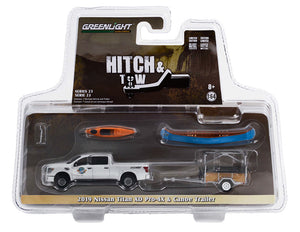 Greenlight 32230-A 1/64 Scale 2019 Nissan Titan XD Pro-4X Pickup “Whitewater Canoe