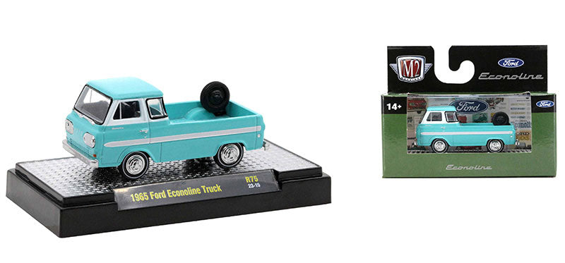 M2Machines 32500-75-B 1/64 Scale 1965 Ford Econoline Truck Auto-Thentics Release 75