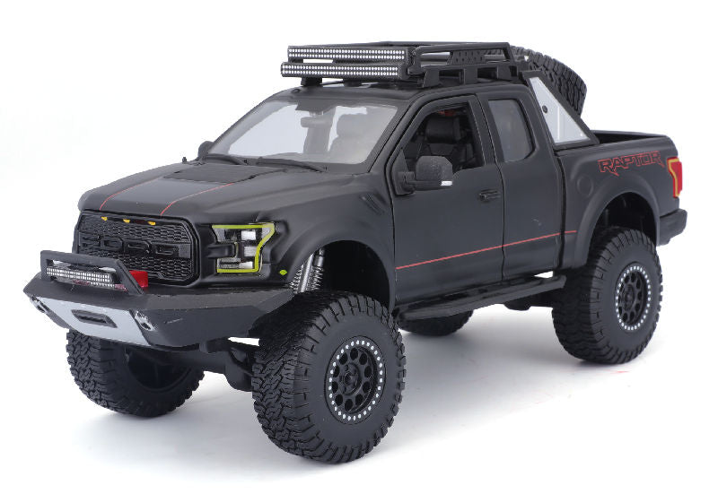 Maisto 32521BK 1/24 Scale 2017 Ford F150 Raptor Pickup Truck