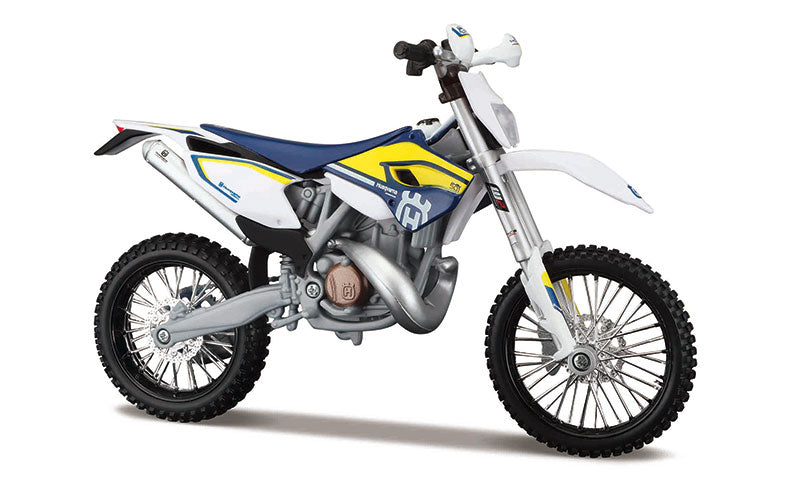 Maisto 32706BLWT 1/12 Scale Husqvarna FE 501 Motorcycle