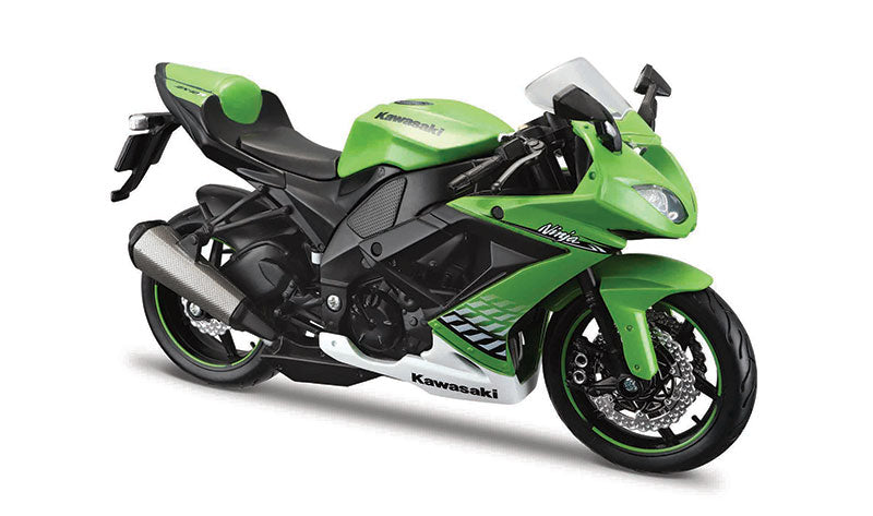 Maisto 32709GR 1/12 Scale Kawasaki Ninja ZX-10R Motorcycle