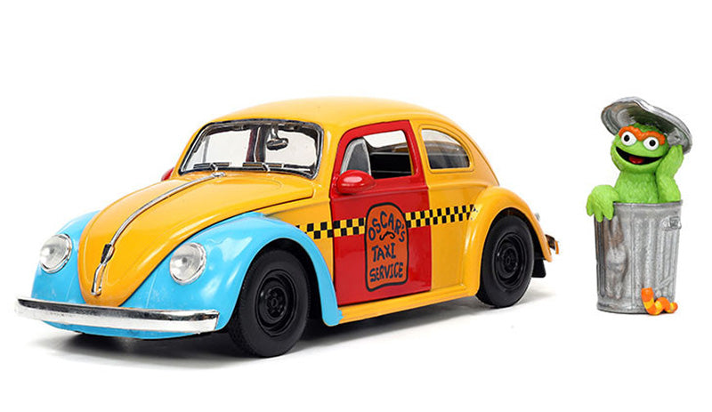 Jada Toys 32801 1/24 Scale Oscar's Taxi Service - 1959 Volkswagen Beetle