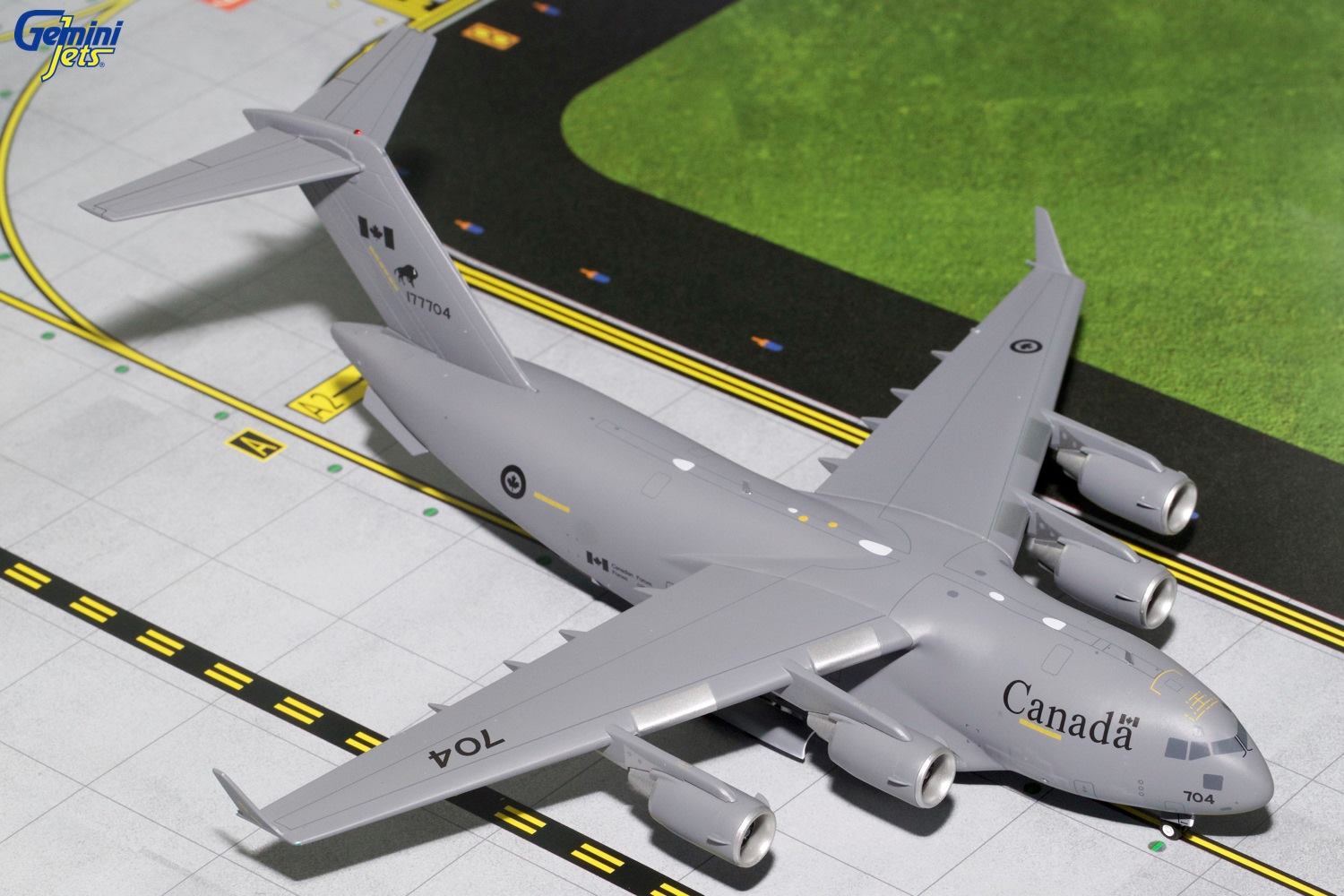 Gemini Jets 1/200 G2CAF646 Gemini200 Rcaf C17 1/200 Buffalo Logo 77004 (**)