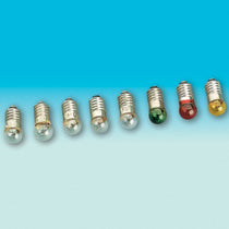Brawa 3302 All Scale Thread Spherical Bulbs -- 6V Clear, 100mA, 5mm