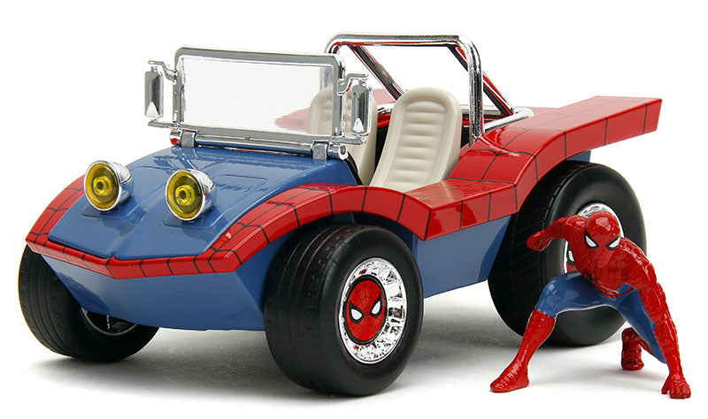 Jada Toys 33729 1/24 Scale Spider-Man Buggy