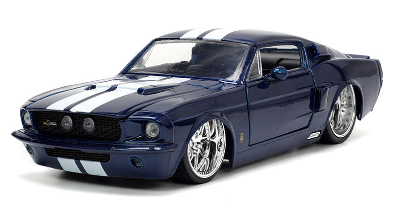 Jada Toys 33865 1/24 Scale 1967 Ford Mustang Shelby GT500 BigTime Muscle