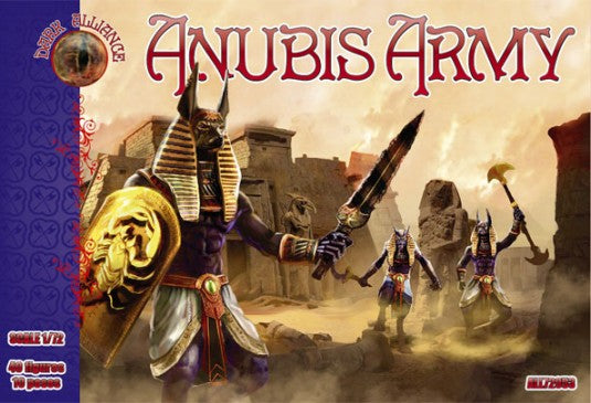 Alliance Figures 72053 1/72 Anubis Army Figures (40)