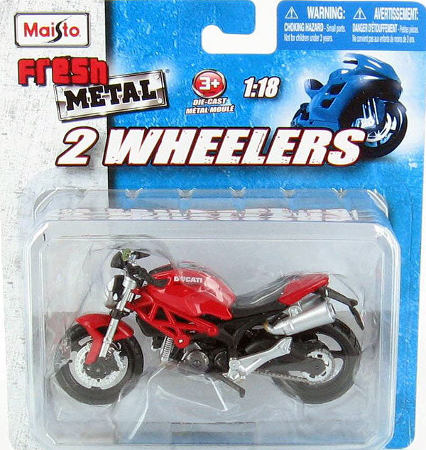Maisto 35300-E 1/18 Scale Ducati Monster Motorcycle