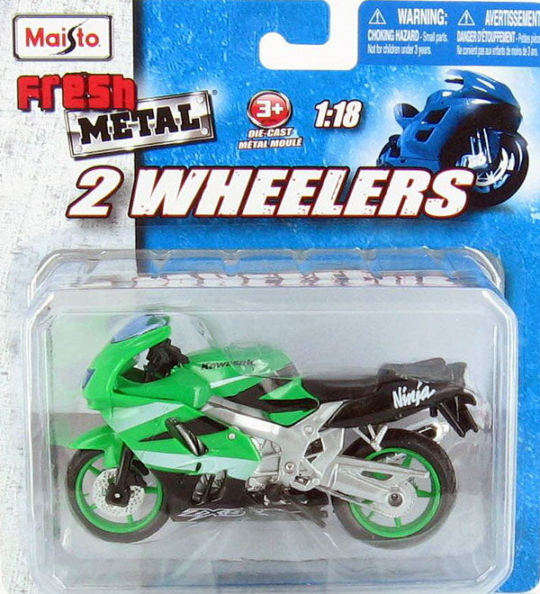 Maisto 35300-I 1/18 Scale Kawasaki Ninja ZX 9R Motorcycle