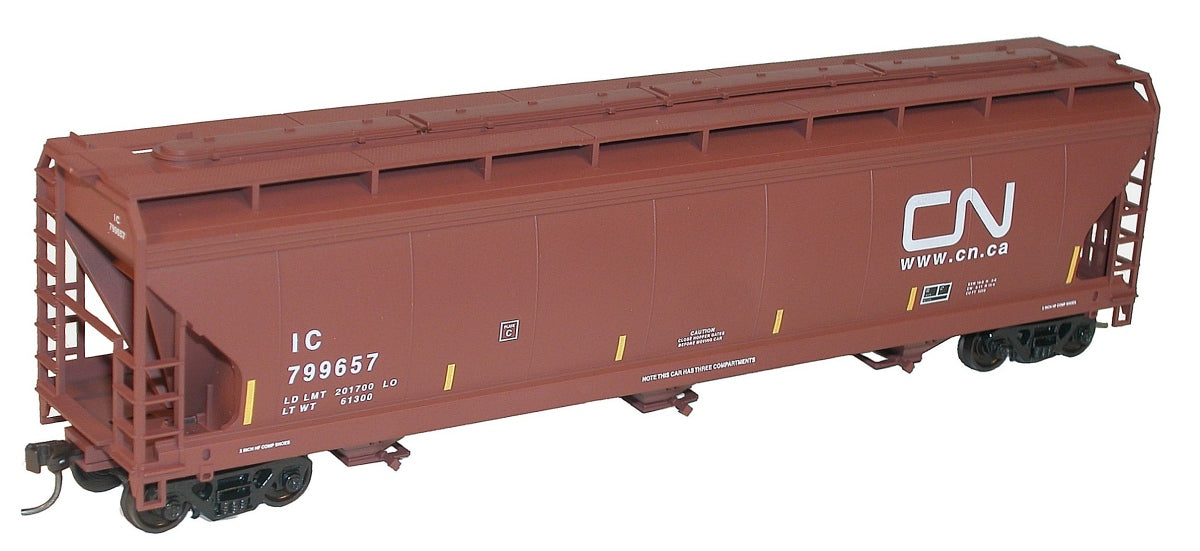 Accurail 2102 Ho Cf 3Bay Cvd Hopper Cn