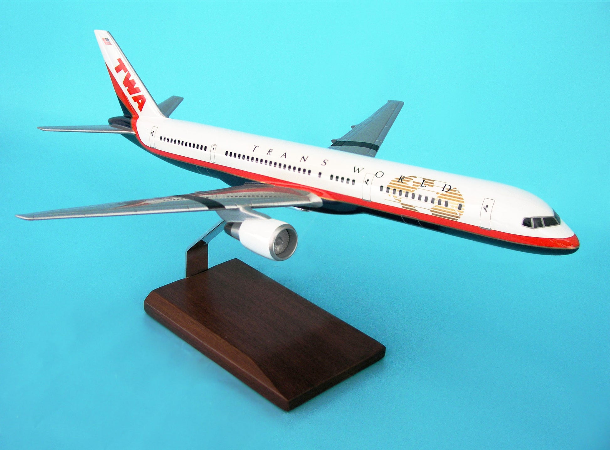 Executive Series G8010 Exec Ser Twa 757-200 1/100 New Livery (Kb757Twatr)