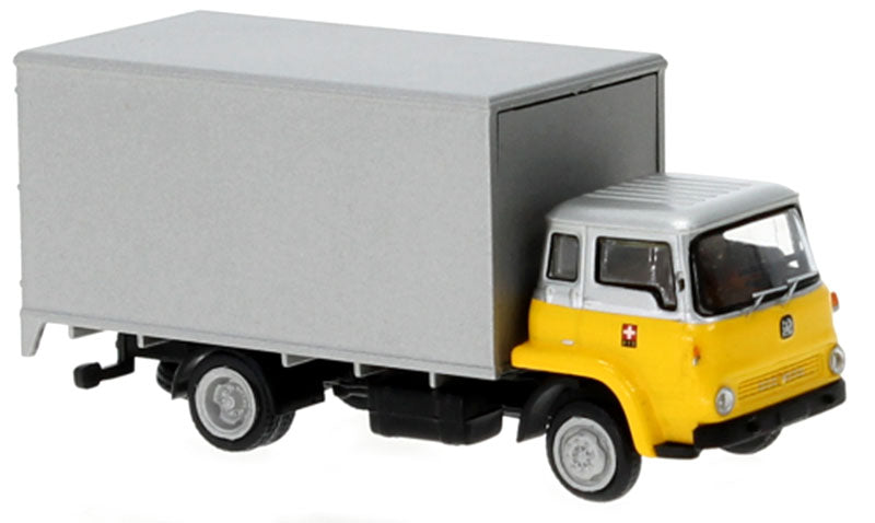 Brekina 35912 1/87 Scale PTT CH - 1960 Bedford TK Box Truck