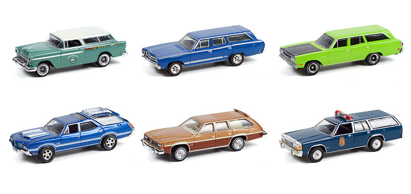 Greenlight 36040-CASE 1/64 Scale Estate Wagons Series 7