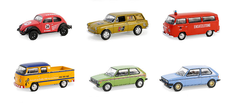 Greenlight 36100-CASE 1/64 Scale Club Vee-Dub Series 19