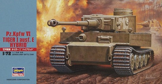 Hasegawa 31155 1/72 PzKpfw VI Tiger I Ausf E Hybrid German Tank
