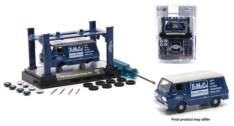 M2Machines 37000-37-B 1/64 Scale FoMoCo - 1965 Ford Econoline Display Van M2